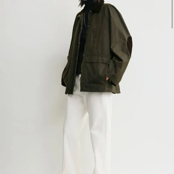 Toteme Country jacket in forest size32 XXS - Picture 4 of 10